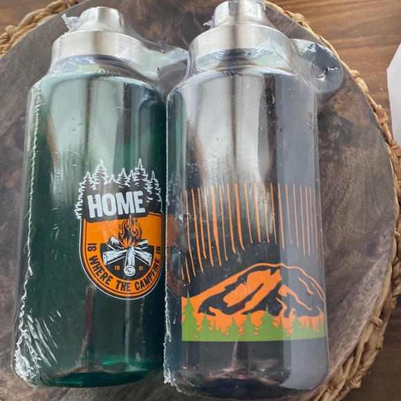 Ozark trails Dining 2 Ozark Trail Water Bottle W Screwon Lid Green